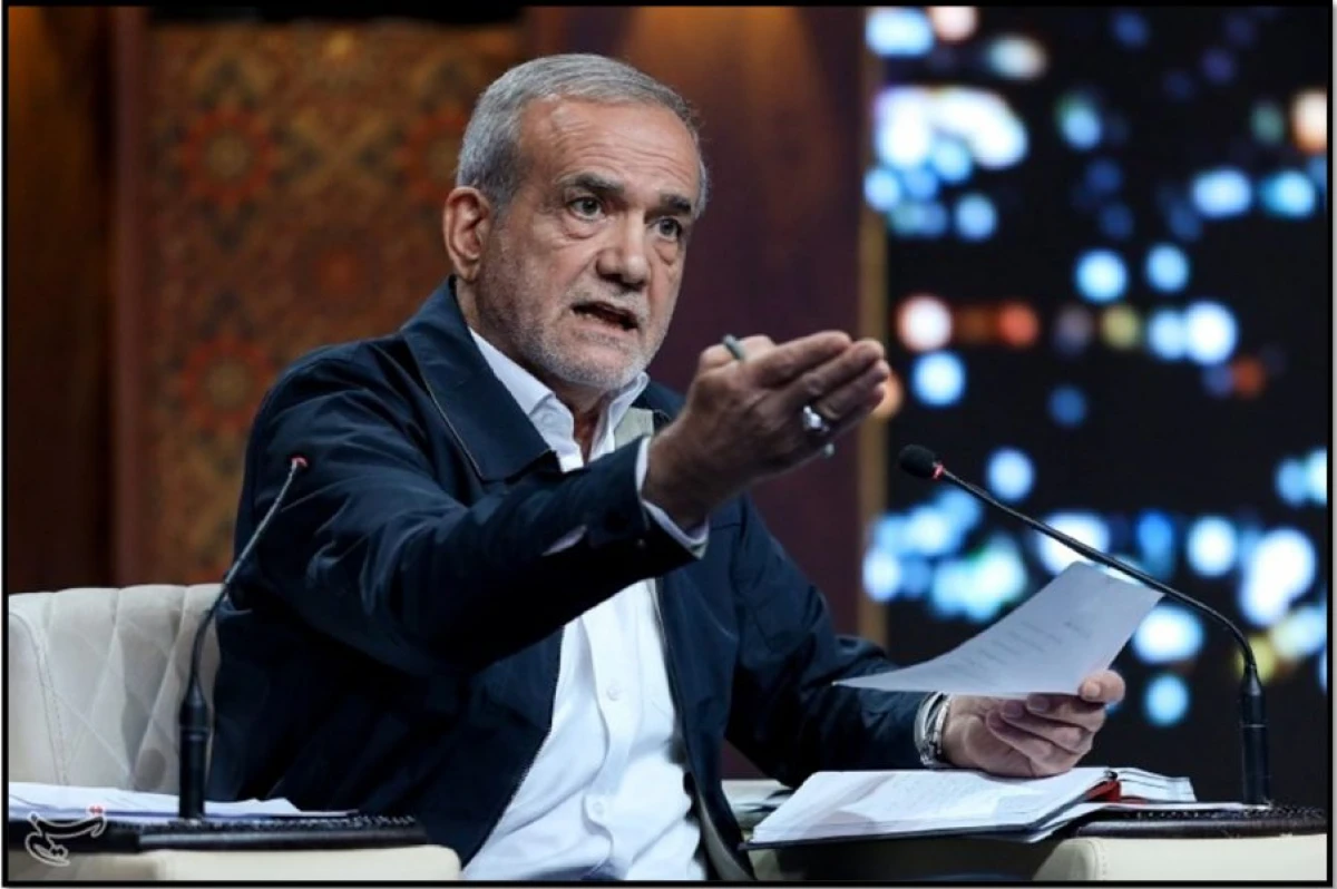 Pezeşkian əsəbləşdi: "Cavab vermə, yerində otur!"