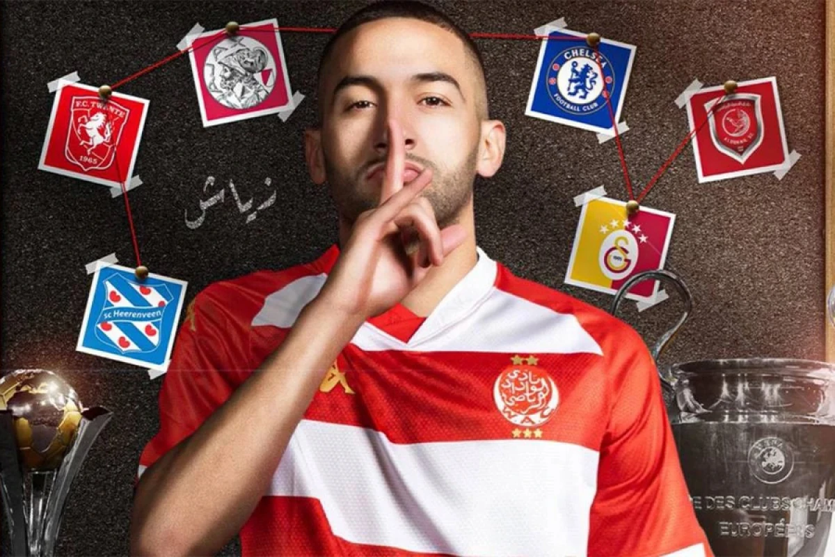 Hakim Ziyeş “Vidad Kasablanka” ilə anlaşdı