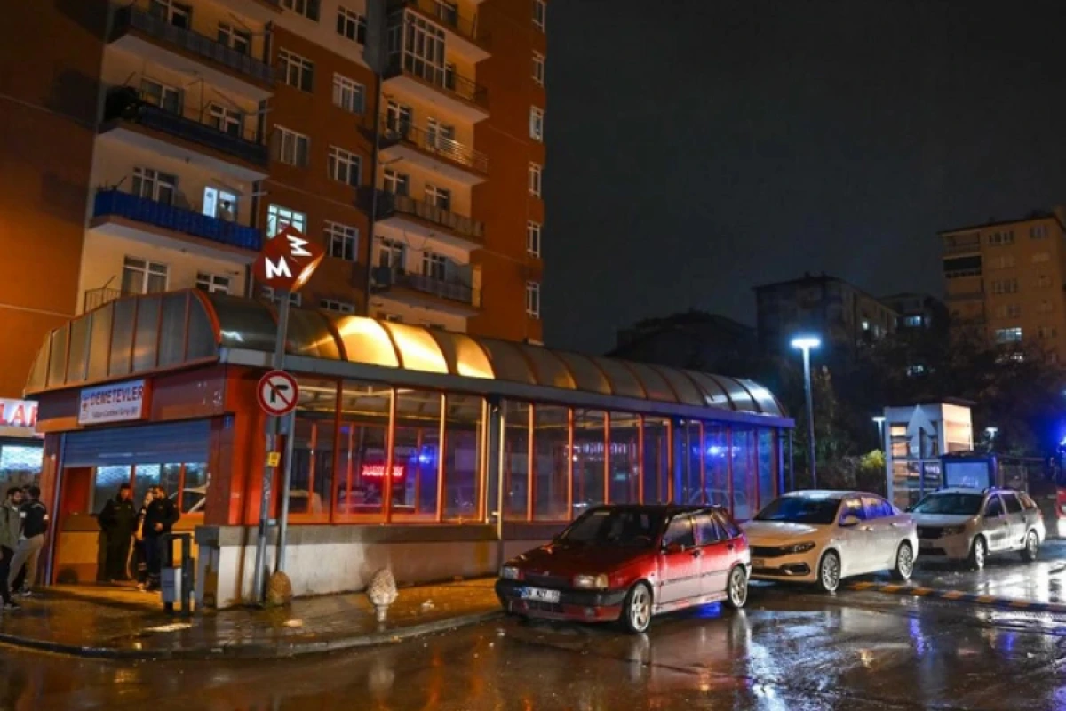 Ankara metrosunda tüstülənmə oldu