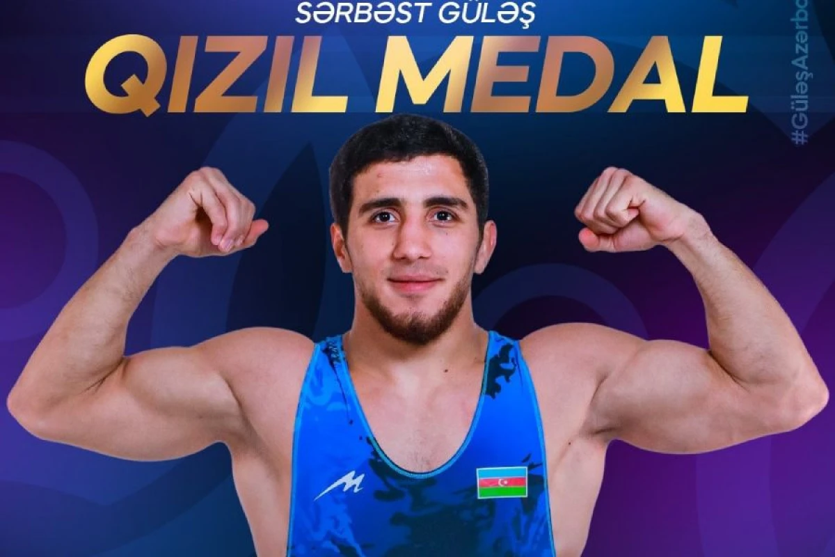 Güləşçi Kənan Heybətov dünya çempionu oldu