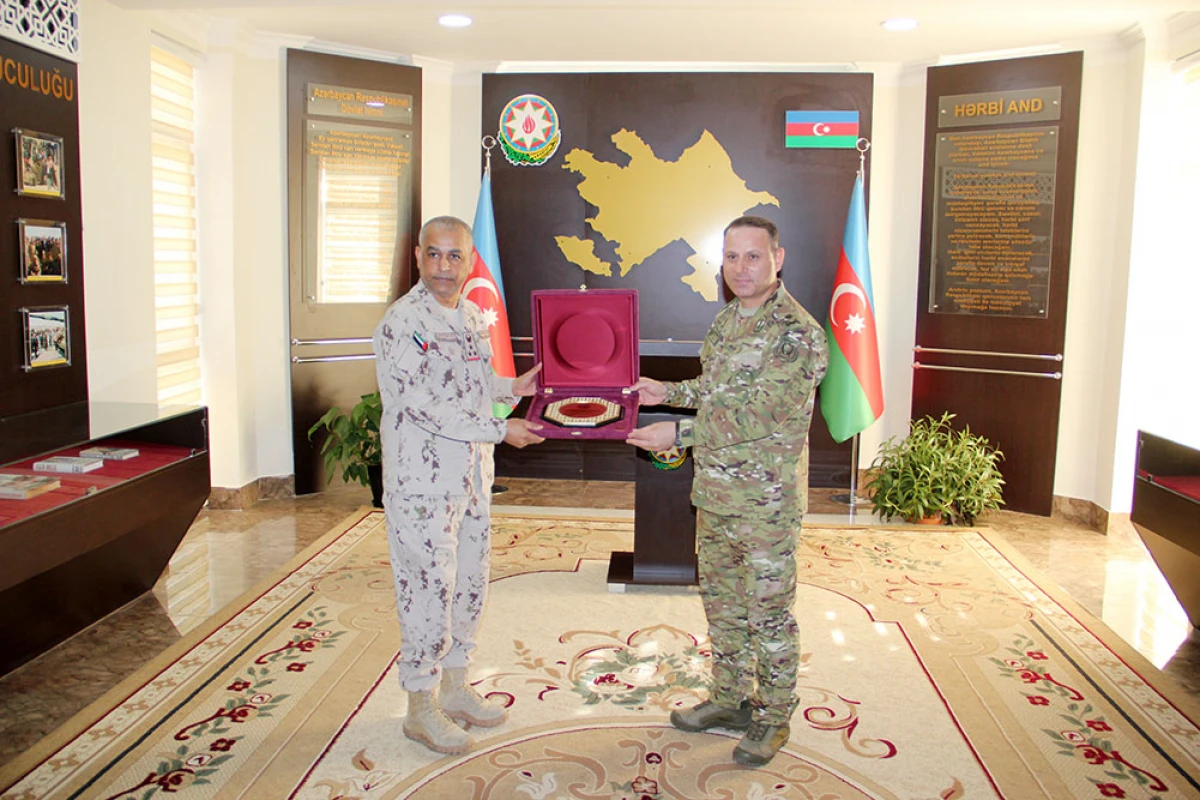 BƏƏ Xüsusi Əməliyyatlar Qüvvələrinin komandanı ölkəmizə səfər etdi — 1