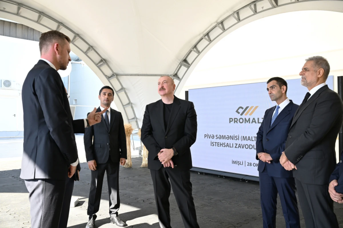 İmişlidə “Promalt” MMC-nin arpa emalı müəssisəsi istifadəyə verildi — 3