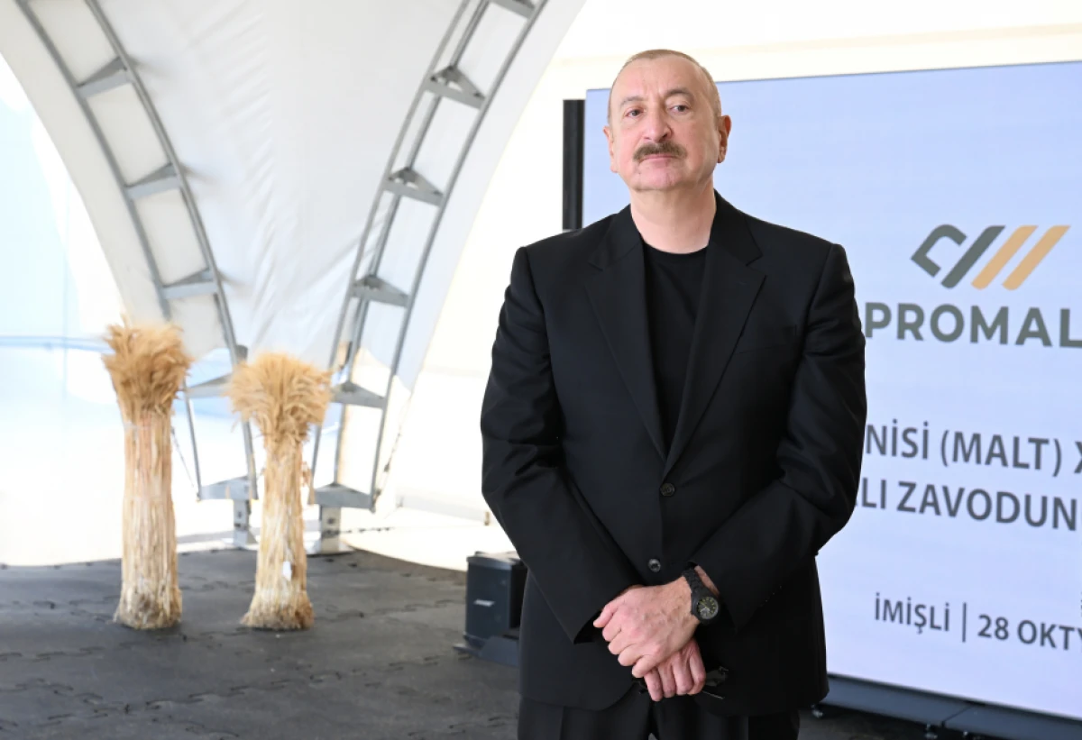 İmişlidə “Promalt” MMC-nin arpa emalı müəssisəsi istifadəyə verildi — 5