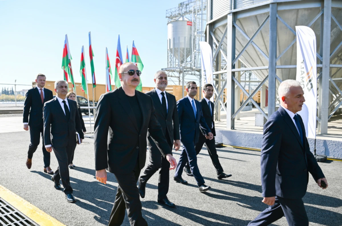İmişlidə “Promalt” MMC-nin arpa emalı müəssisəsi istifadəyə verildi — 9
