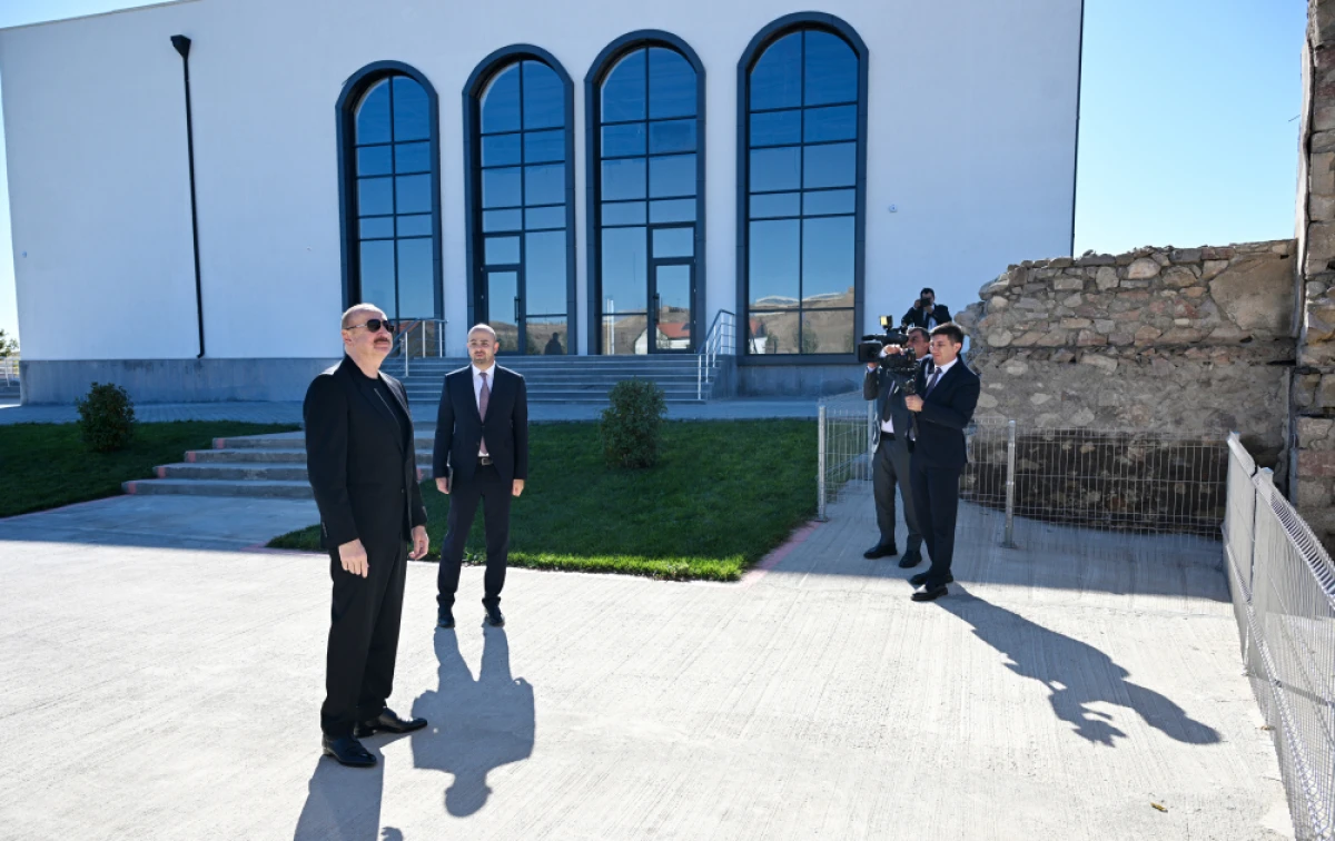 İlham Əliyev Cəbrayıl rayonunun Horovlu kəndinin birinci mərhələsinin açılışında iştirak etdi — 5