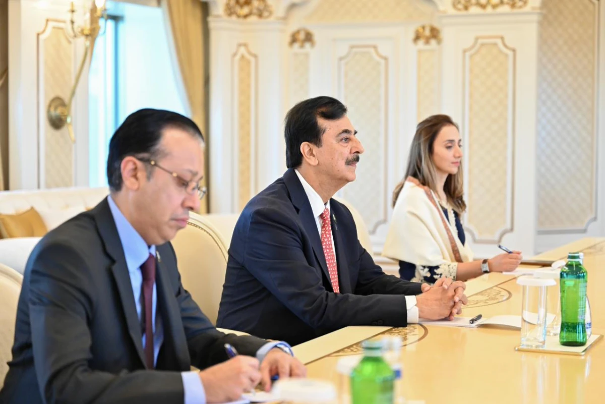 Milli Məclis və Pakistan Senatının sədrlərinin görüşü oldu — 7