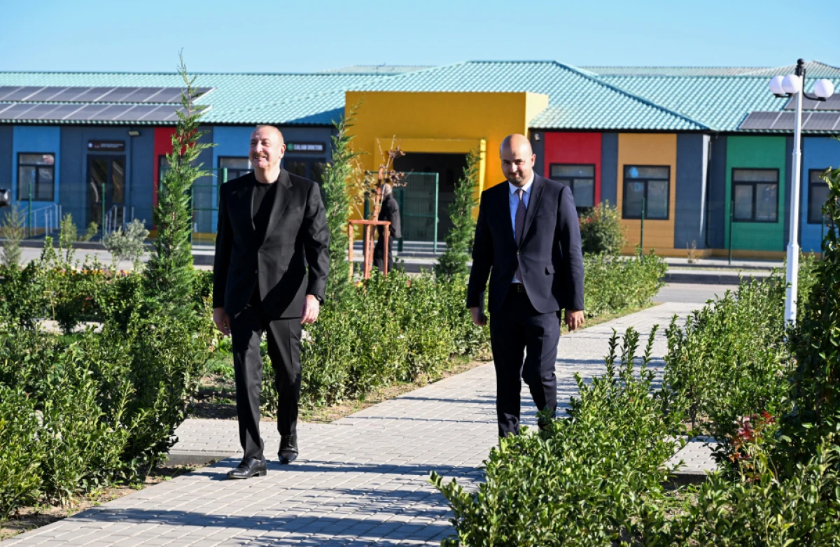 Prezident Zəngilanın Məmmədbəyli və Ağalı kəndlərinin sakinlərinə mənzillərin açarlarını təqdim etdi - YENİLƏNDİ — 3