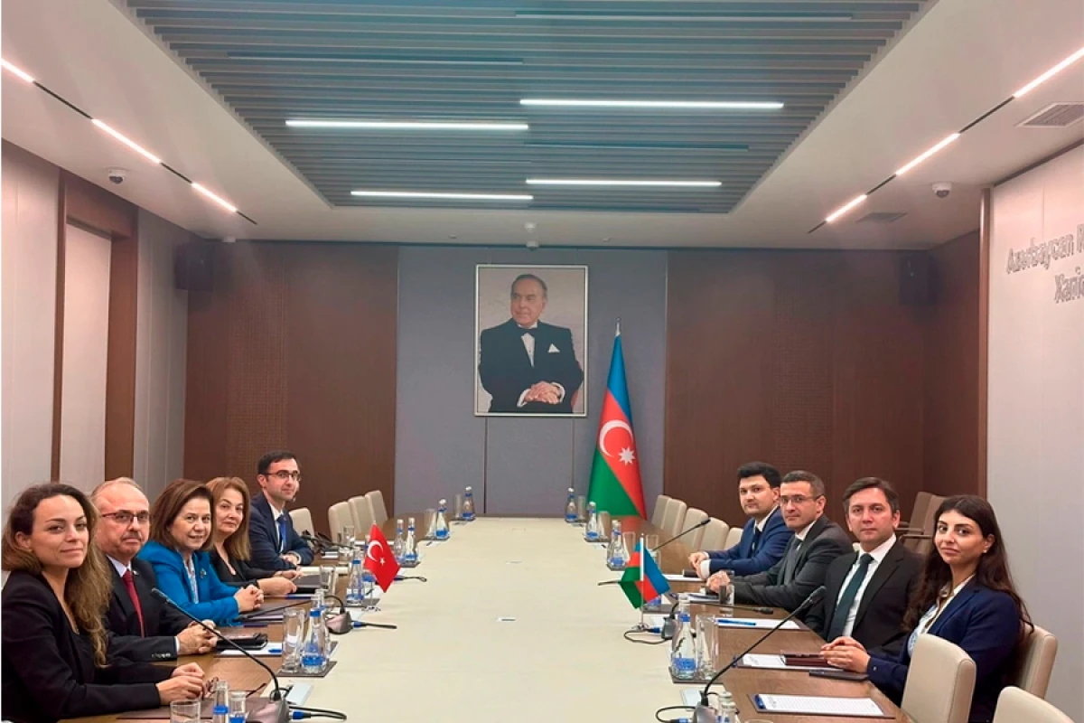 Yalçın Rəfiyev Berris Ekinci ilə ikitərəfli və beynəlxalq əməkdaşlıq imkanlarını müzakirə etdi