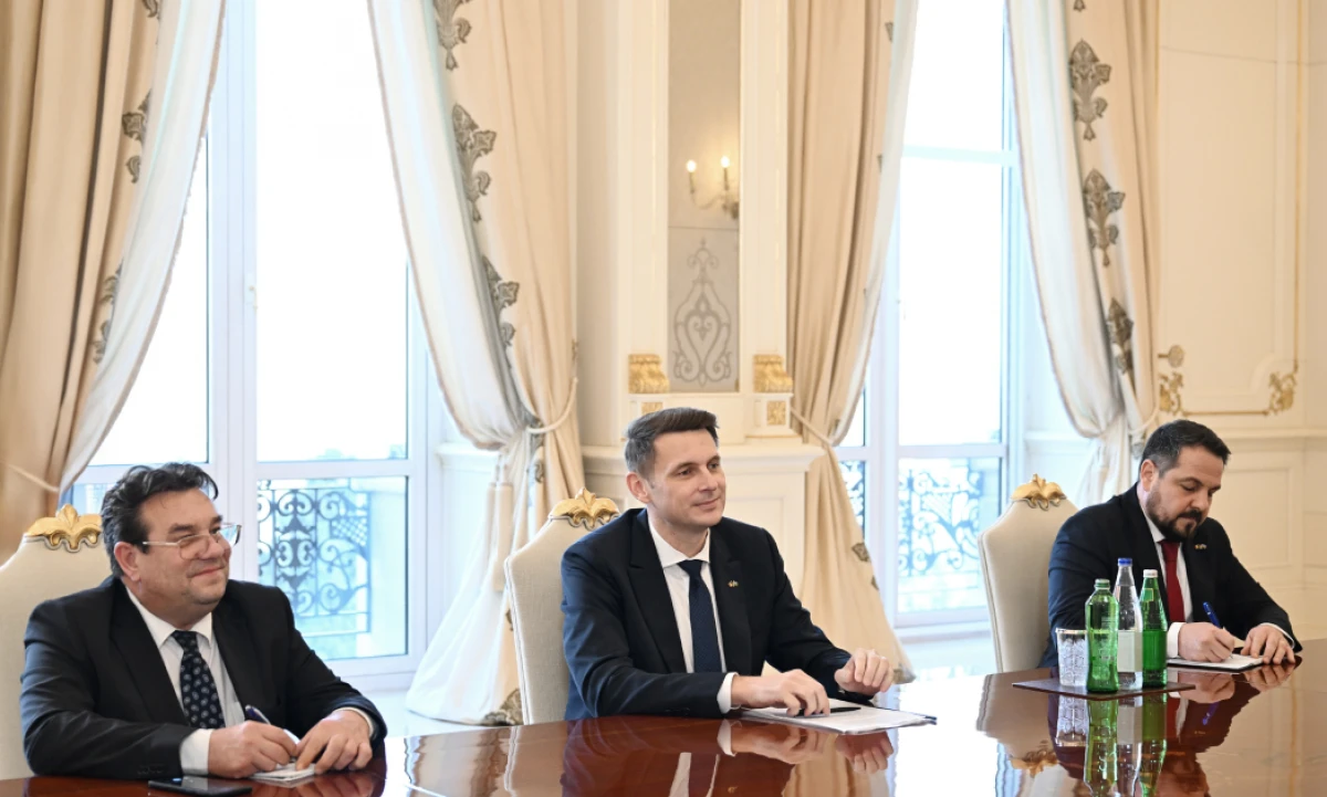 Prezident Rumıniya Parlamenti Senatının sədrini qəbul etdi — 2