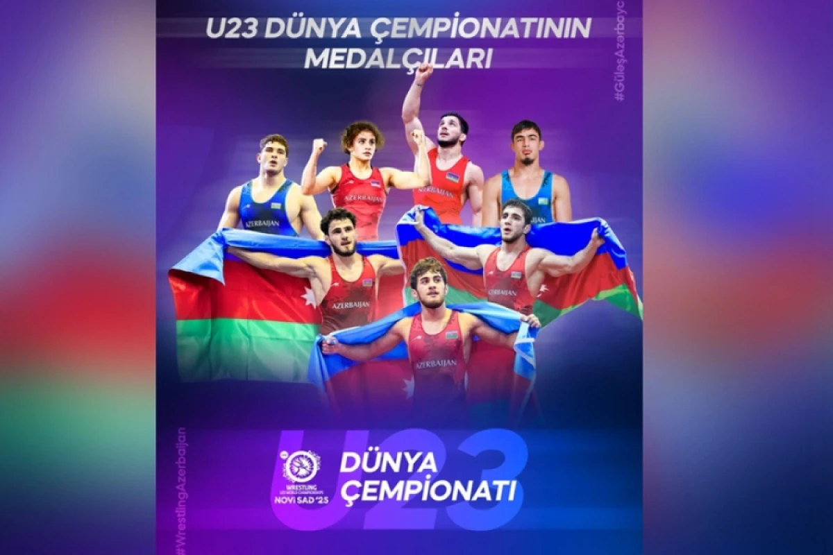 Güləşçilərimiz U-23 dünya çempionatında tarixi uğura imza atdılar