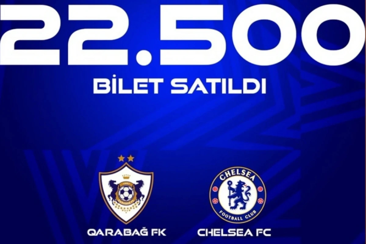 "Qarabağ"ın oyununa 22 500 bilet satıldı