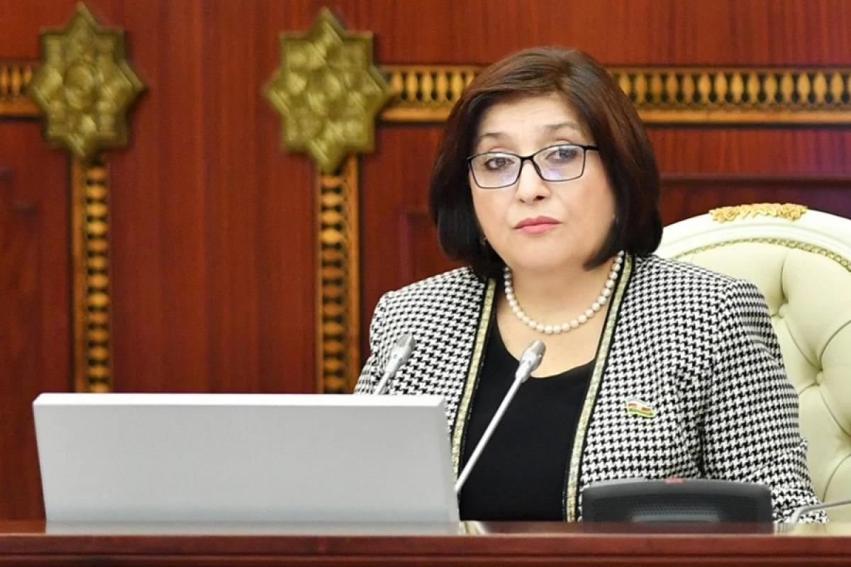 Sahibə Qafarovanın parlamentdə Zəfər Günü barədə çıxış etdi