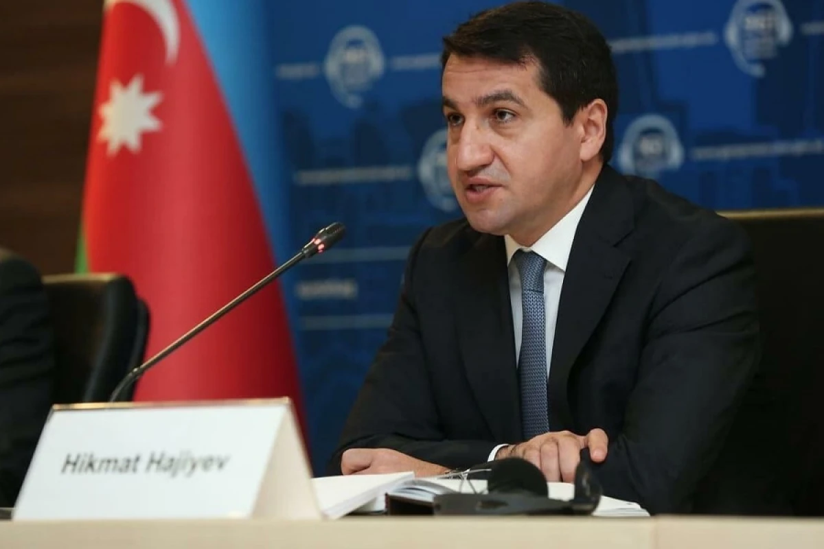 Hikmət Hacıyev diplomatların azad olunmuş ərazilərə səfəri ilə bağlı paylaşım etdi