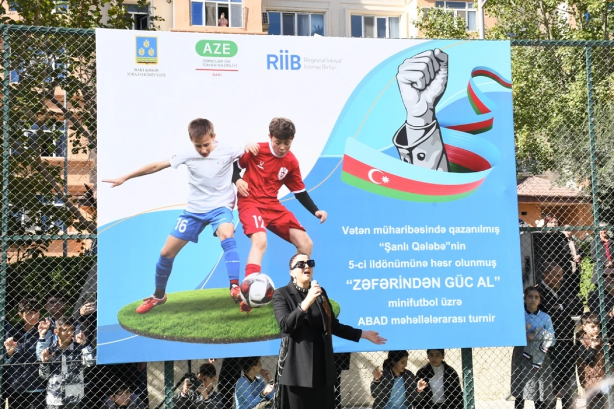 Leyla Əliyevanın təşəbbüsü ilə keçirilən minifutbol turniri yekunlaşdı — 3