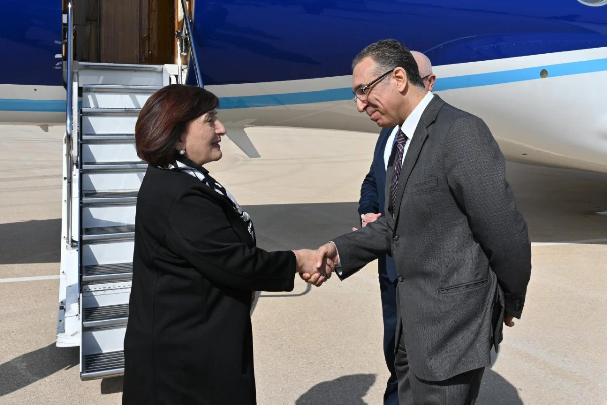 Sahibə Qafarova Misirdə səfərdədir — 2
