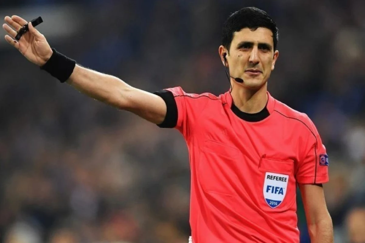 Azərbaycanın FIFA referisi ÇL-də "Arsenal"ın oyununa təyinat aldı