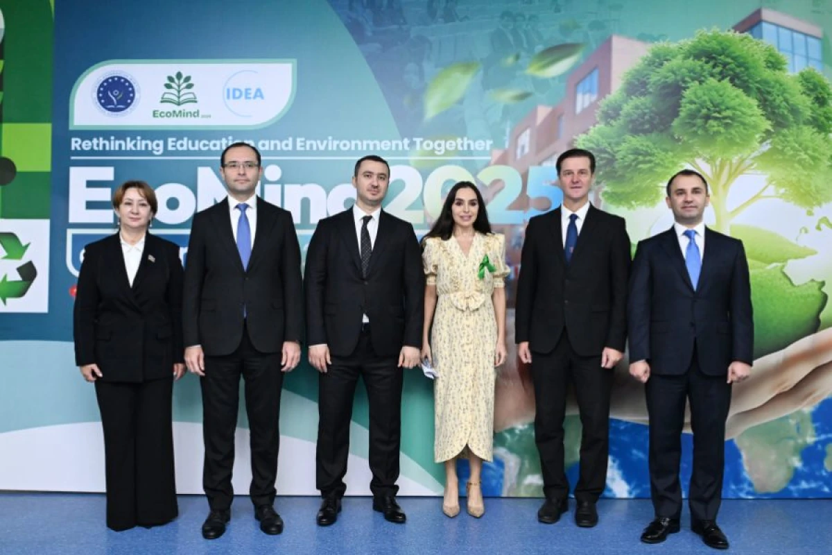 Leyla Əliyeva “EcoMind 2025” konfransında iştirak etdi