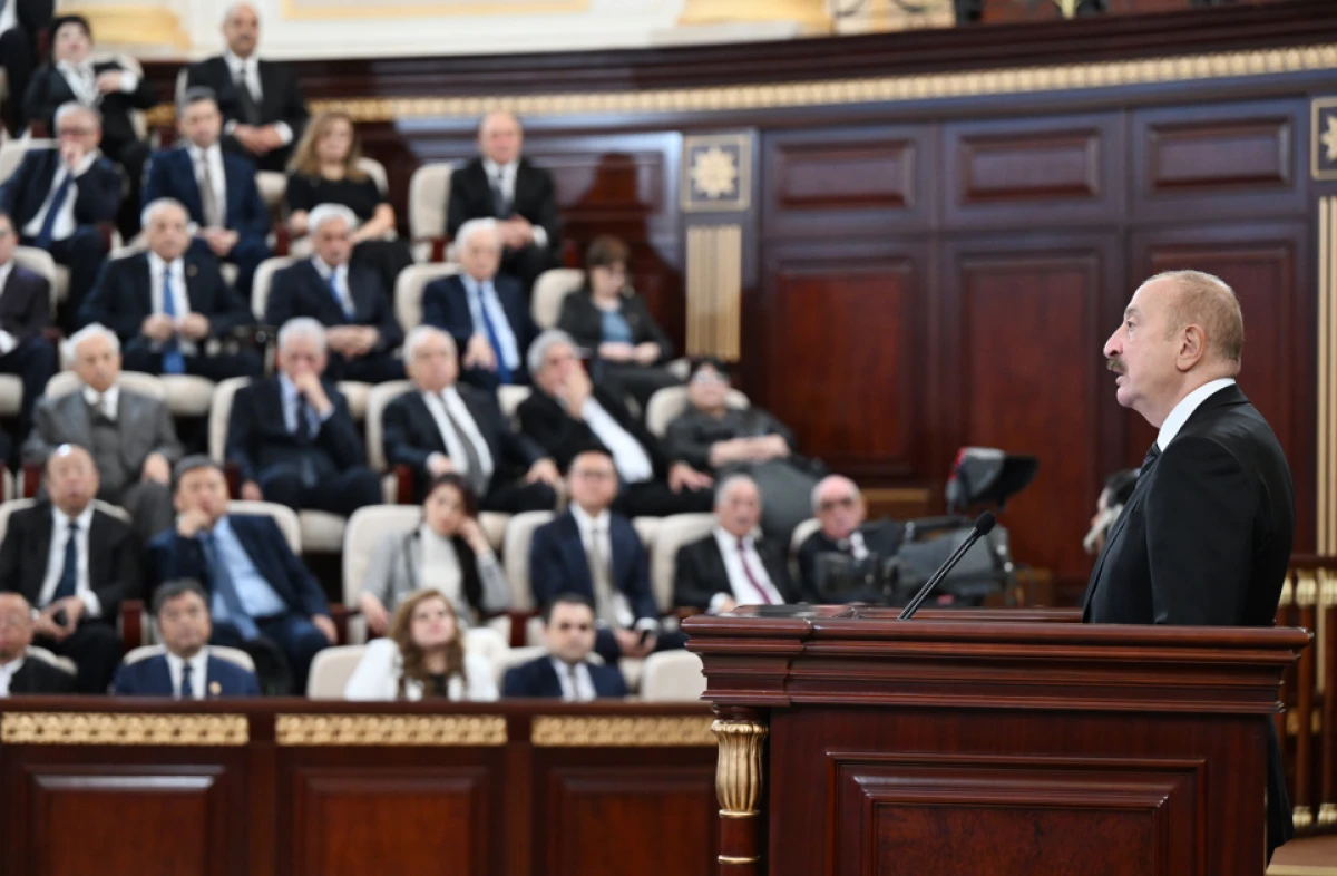 Prezident AMEA-nın 80 illik yubileyinə həsr olunmuş tədbirdə çıxış etdi - YENİLƏNDİ — 6