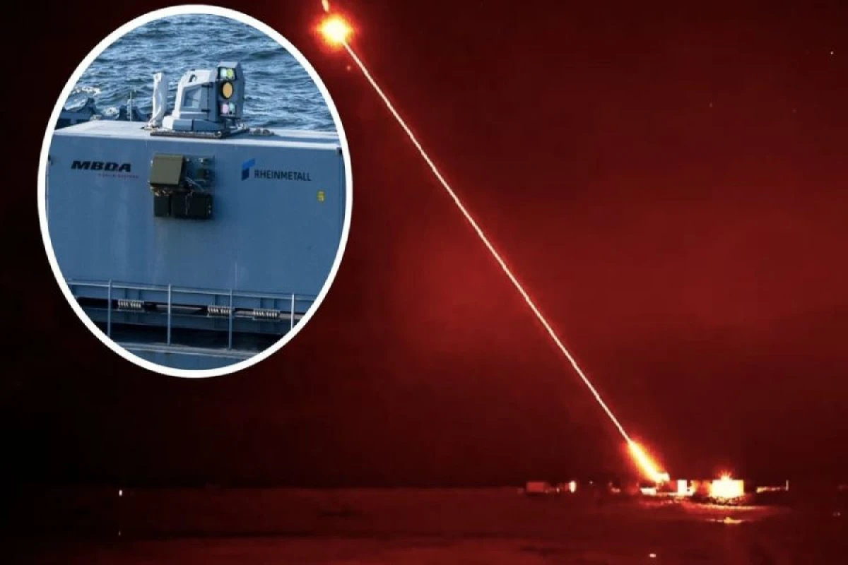 Almaniya donanması lazer silahını sınaqdan keçirdi