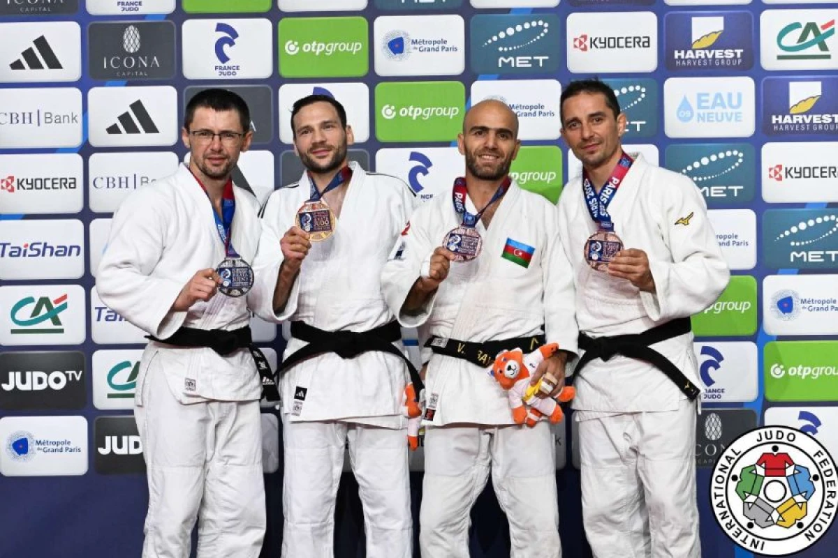 Veteran cüdoçular daha iki bürünc medal qazandılar