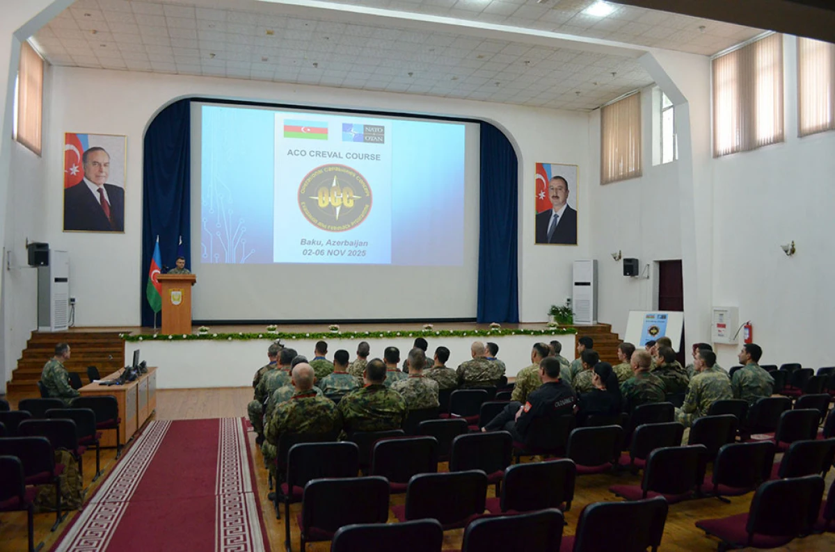 Bakıda NATO kursu keçirilir — 1