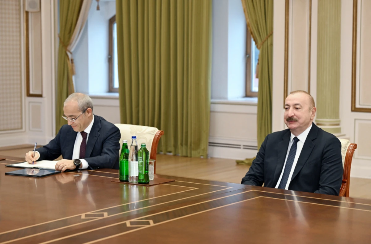 Prezident Ərəb Koordinasiya Qrupuna daxil olan üzv qurumların rəhbər şəxslərindən ibarət nümayəndə heyətini qəbul etdi — 1