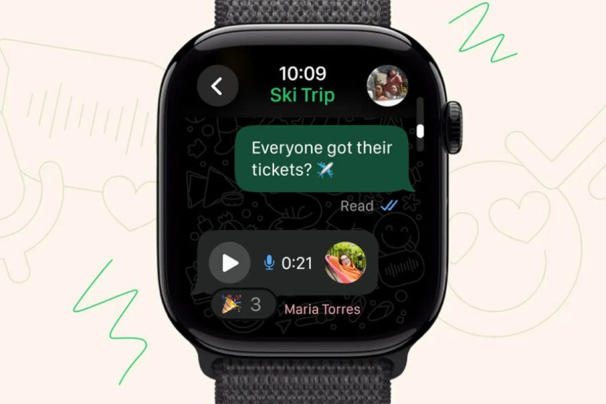 "WhatsApp" "Apple Watch"a gəldi