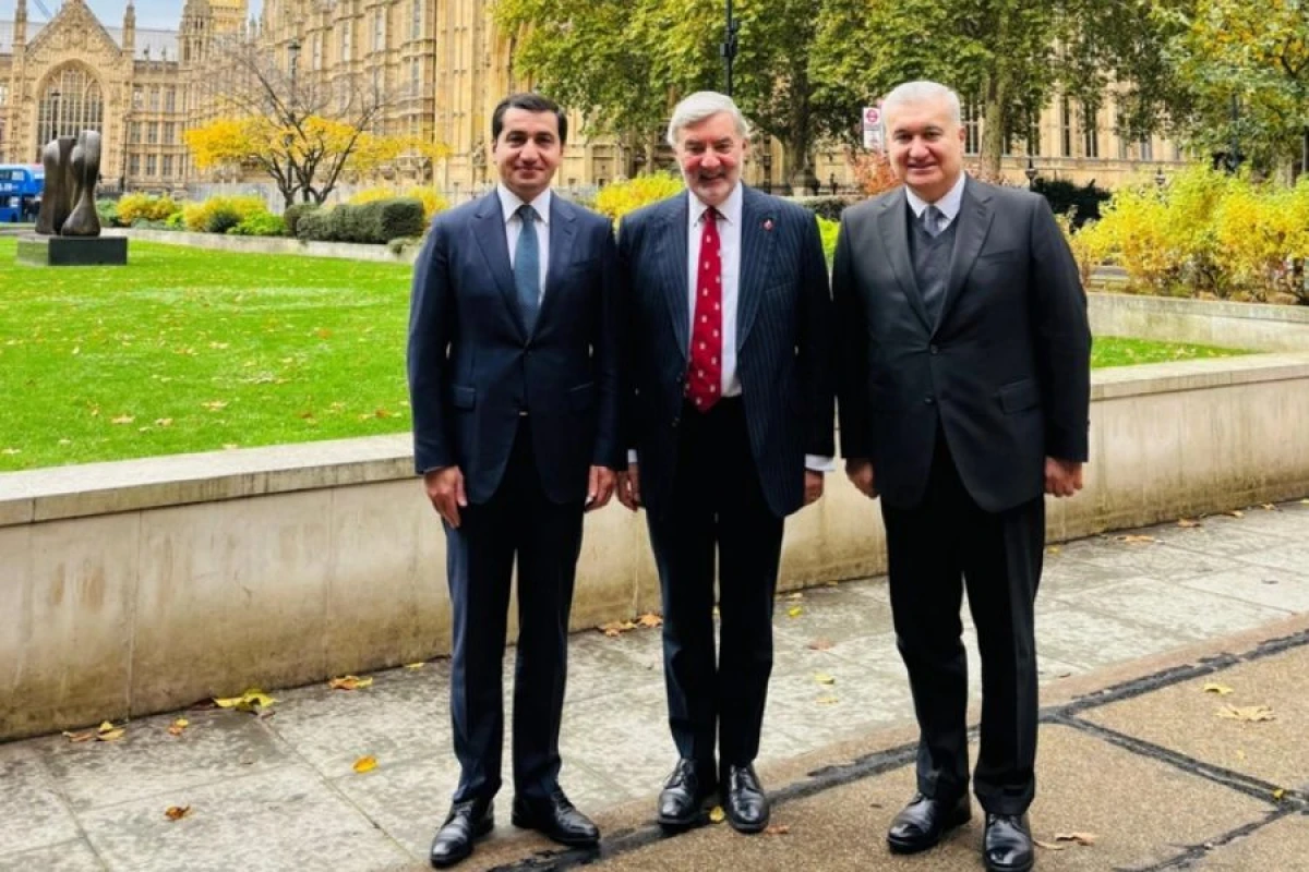 Hikmət Hacıyev Böyük Britaniyanın Azərbaycan üzrə ticarət elçisi ilə görüşdü
