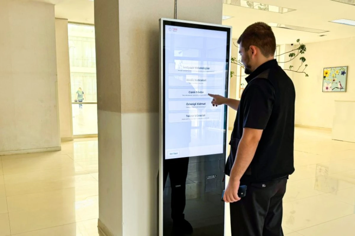 TƏBİB: Yevlax və Biləsuvardakı xəstəxanalarda elektron növbə sistemi aktivləşdirildi