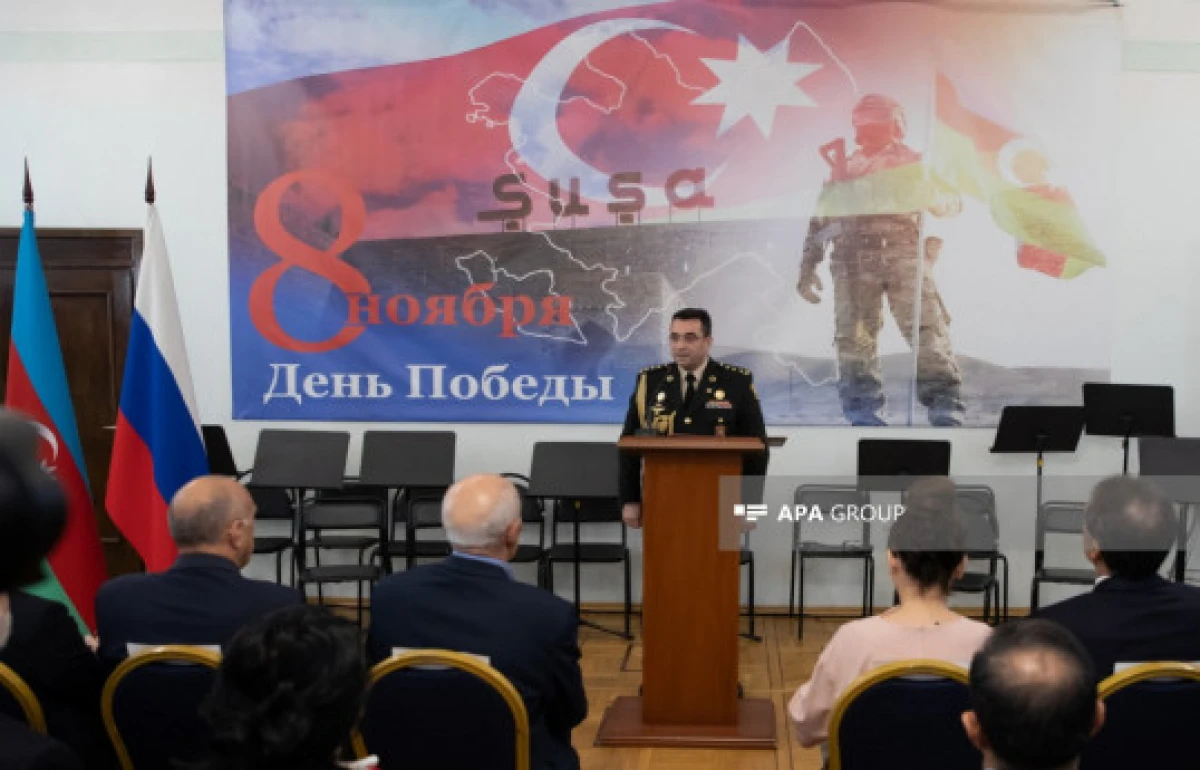 Moskva səfirliyində Zəfər Gününə həsr olunan rəsmi qəbul keçirildi