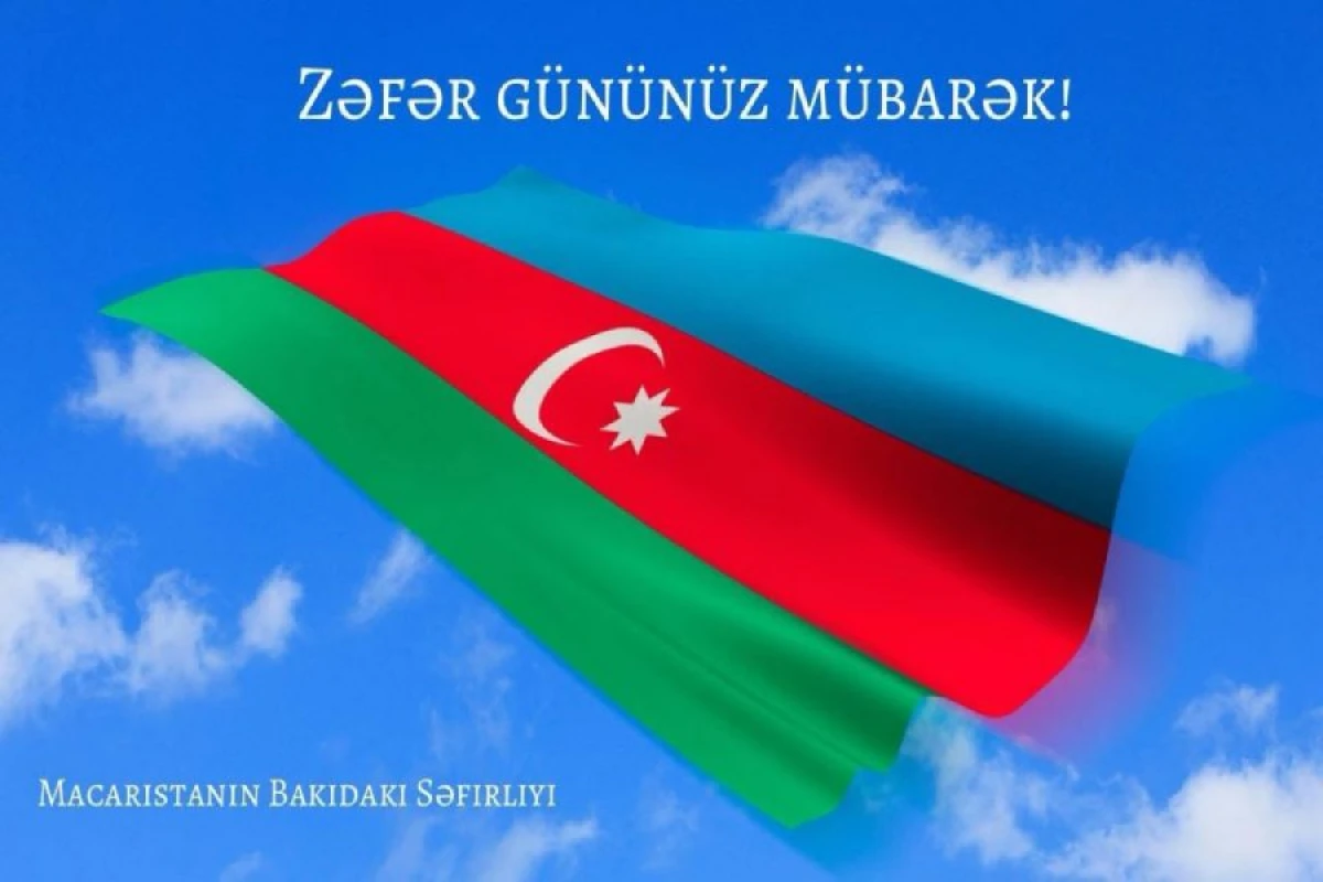 Macarıstan səfirliyi Azərbaycana təbrik ünvanladı