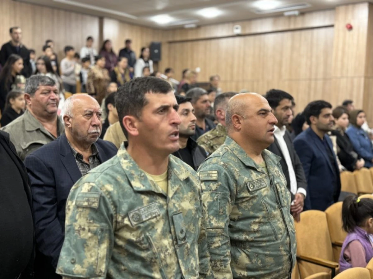 Füzulidə “Zəfərin mübarək Azərbaycan” adlı konsert təşkil edilib
