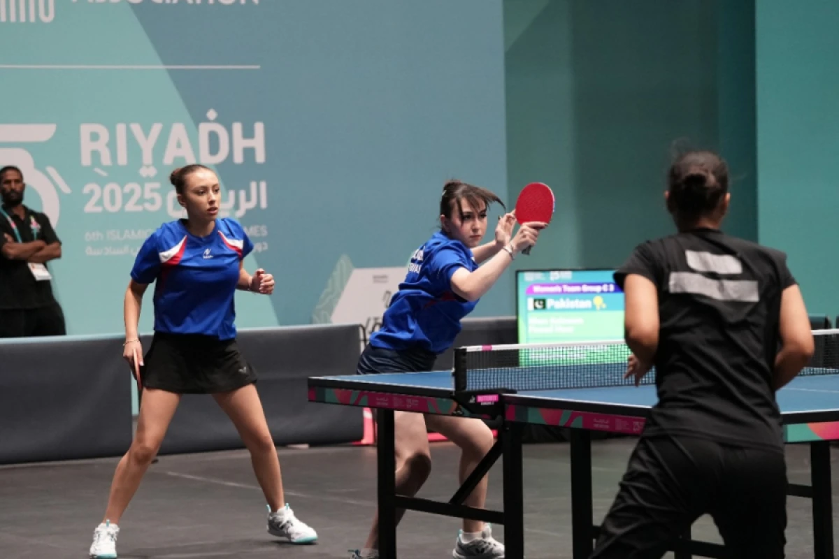 Azərbaycanın stolüstü tennis yığması İslamiadada yarımfinala yüksəldi