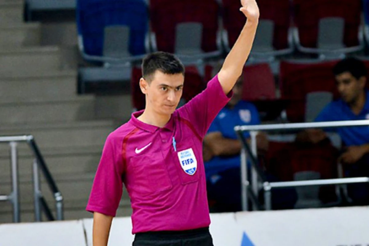 İlk dəfə azərbaycanlı futzal hakimi final mərhələsində