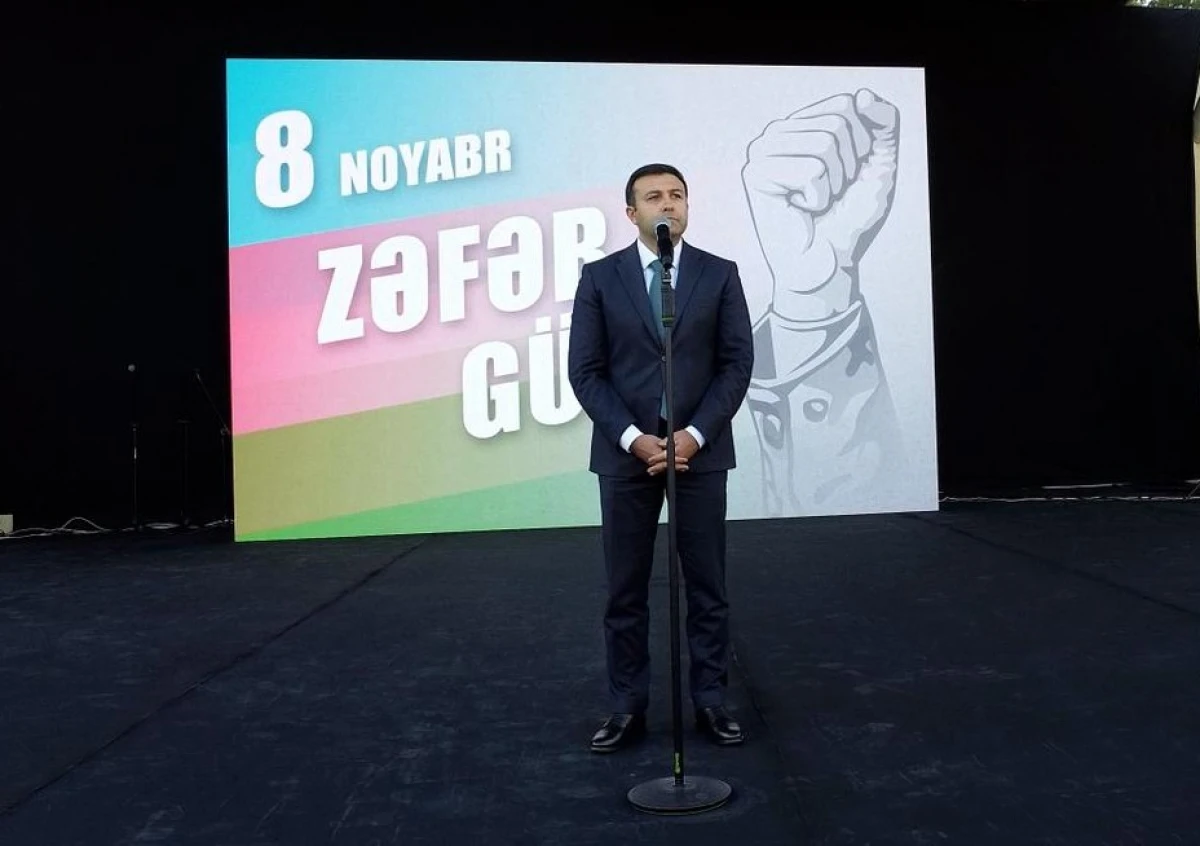 Gədəbəydə “8 Noyabr – Zəfər Günü” münasibətilə bayram konserti təşkil edildi — 1