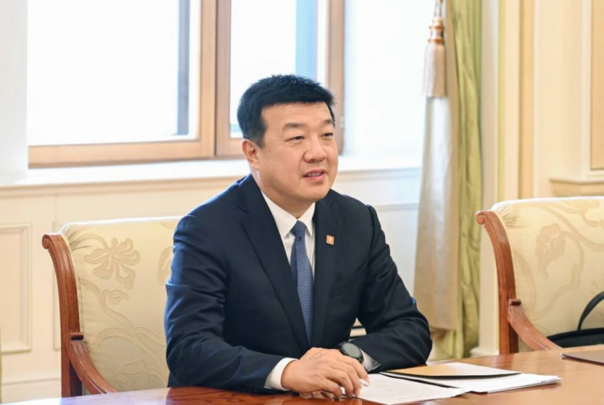 Prezident İlham Əliyev “China Datang Corporation Ltd.”nin nümayəndə heyətini qəbul etdi — 1