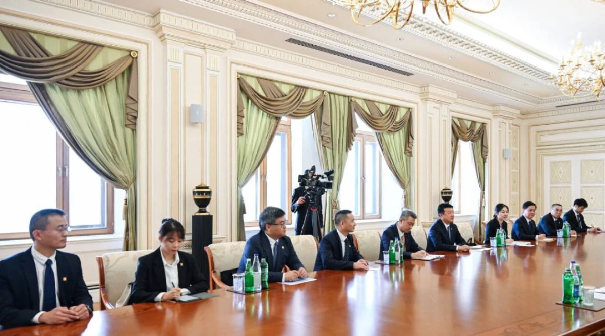 Prezident İlham Əliyev “China Datang Corporation Ltd.”nin nümayəndə heyətini qəbul etdi — 3
