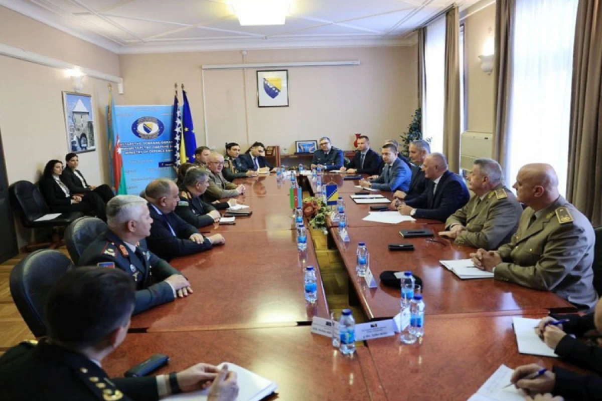 Azərbaycanla Bosniya və Herseqovina arasında hərbi əməkdaşlıq planı imzalandı