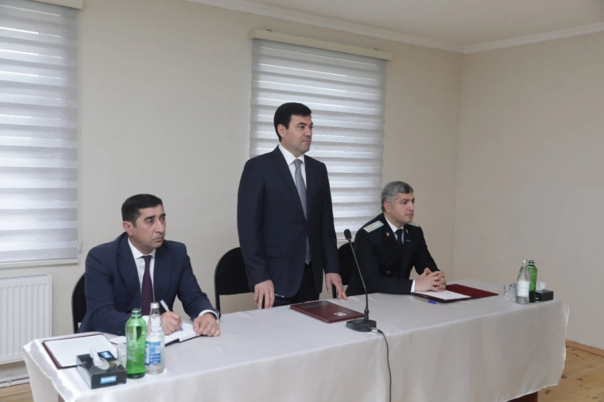 Xaçmazın Aslanoba kəndində səyyar qəbul keçirildi