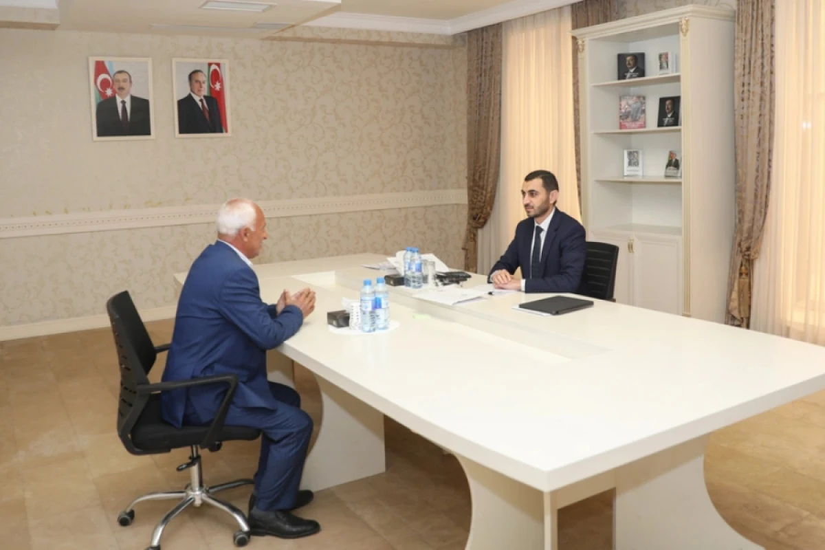DSMF sədri Cəlilabadda vətəndaşları qəbul etdi