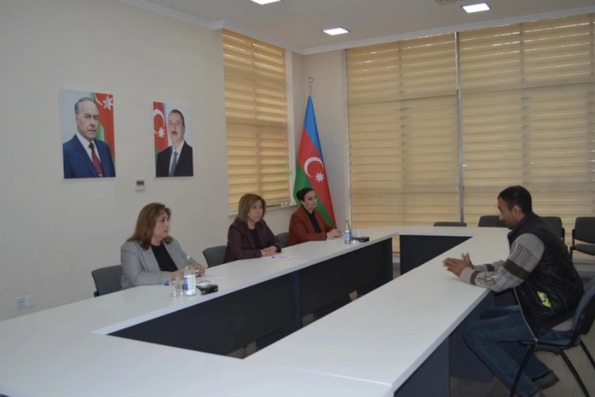 Bahar Muradova Naftalanda vətəndaşları qəbul etdi