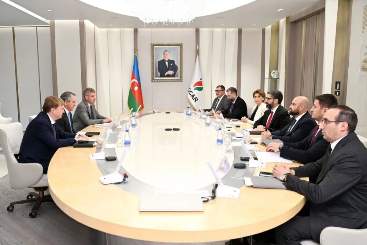 SOCAR-ın prezidenti "DeGolyer and MacNaughton" şirkətinin sədri ilə görüşdü