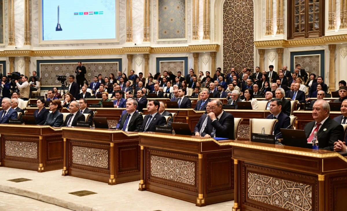 Prezident İlham Əliyev Daşkənddə "Gələcəyin İrsi" Beynəlxalq Mükafatının təqdimat mərasimində iştirak etdi — 1