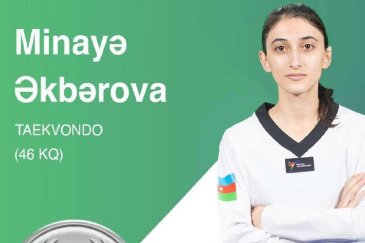 Taekvondoçumuz İslamiadada gümüş medal qazandı