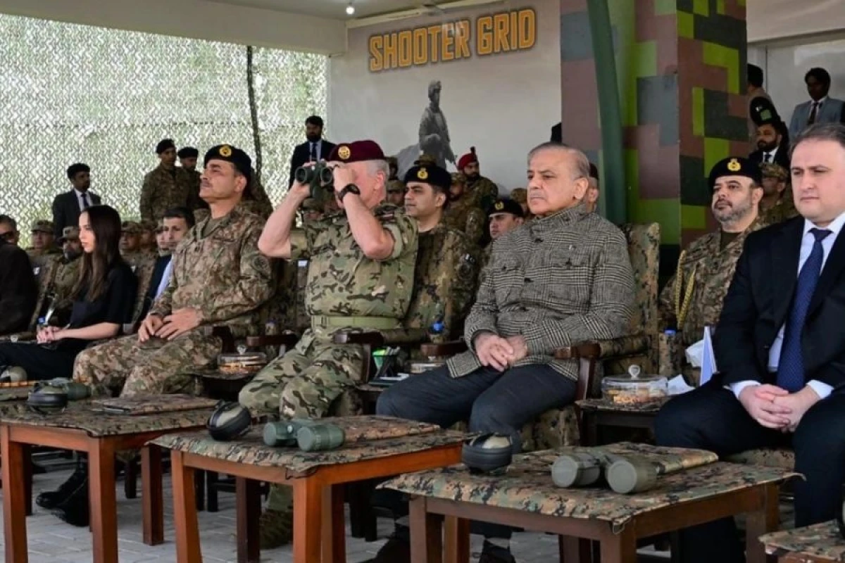 Vüqar Mustafayev Pakistanda hərbi təlimi izlədi