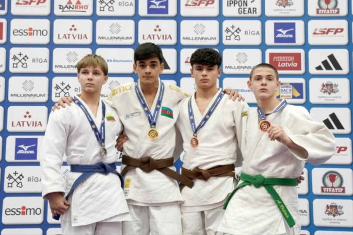 Cüdoçularımız Riqada 4 medal qazandılar