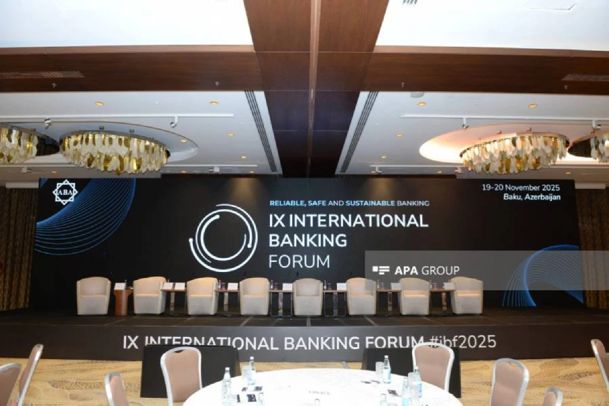 Bakıda IX Beynəlxalq Bankçılıq Forumu keçirilir