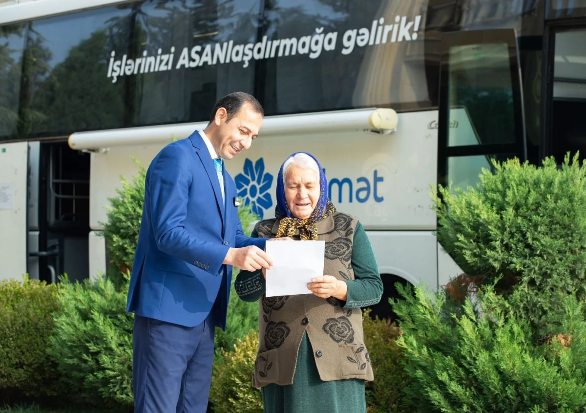 Səyyar ASAN xidmət Ucarda — 3