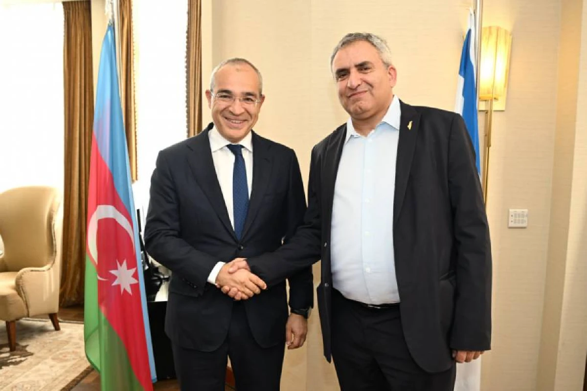 Azərbaycan və İsrail iqtisadi əlaqələrin perspektivlərini müzakirə etdilər