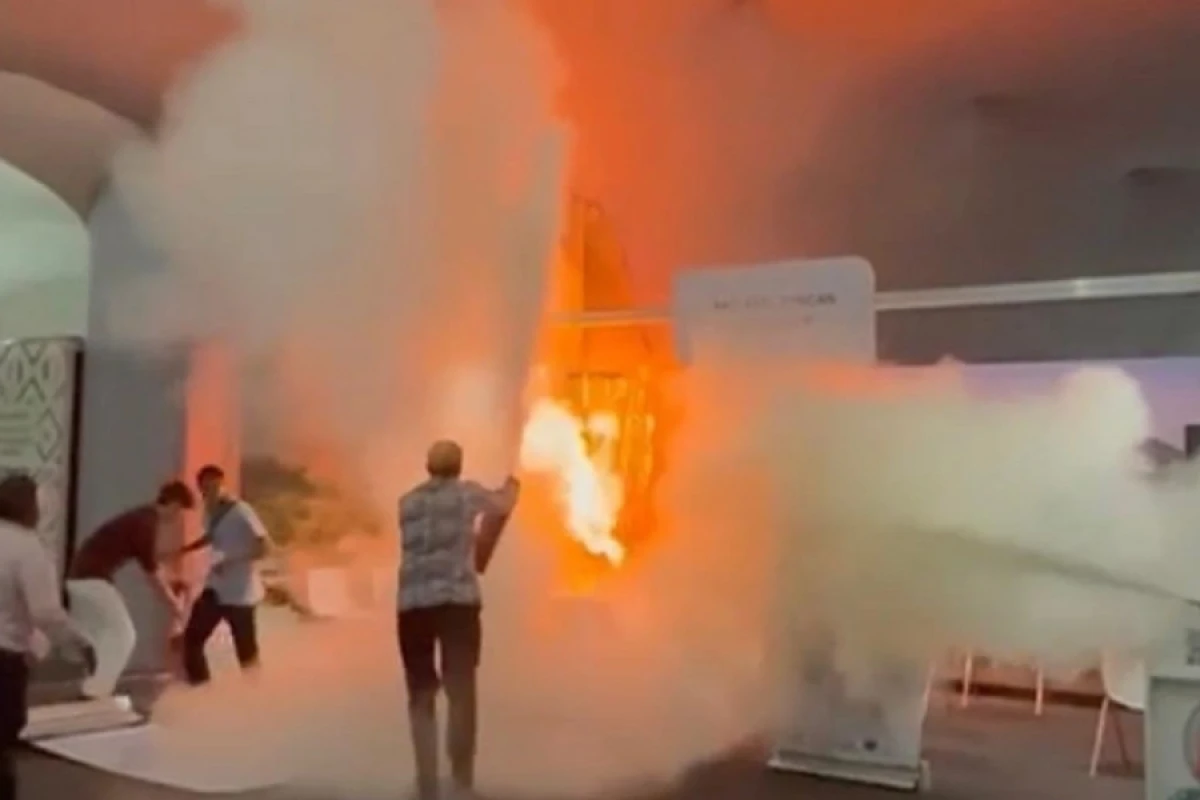 Braziliyada COP30 keçirilən ərazidə yanğın oldu